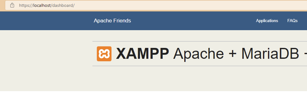 XAMPP 設定本地端 (localhost) SSL(https) 方法 XAMPP 設定本地端 (localhost) SSL(https) 方法