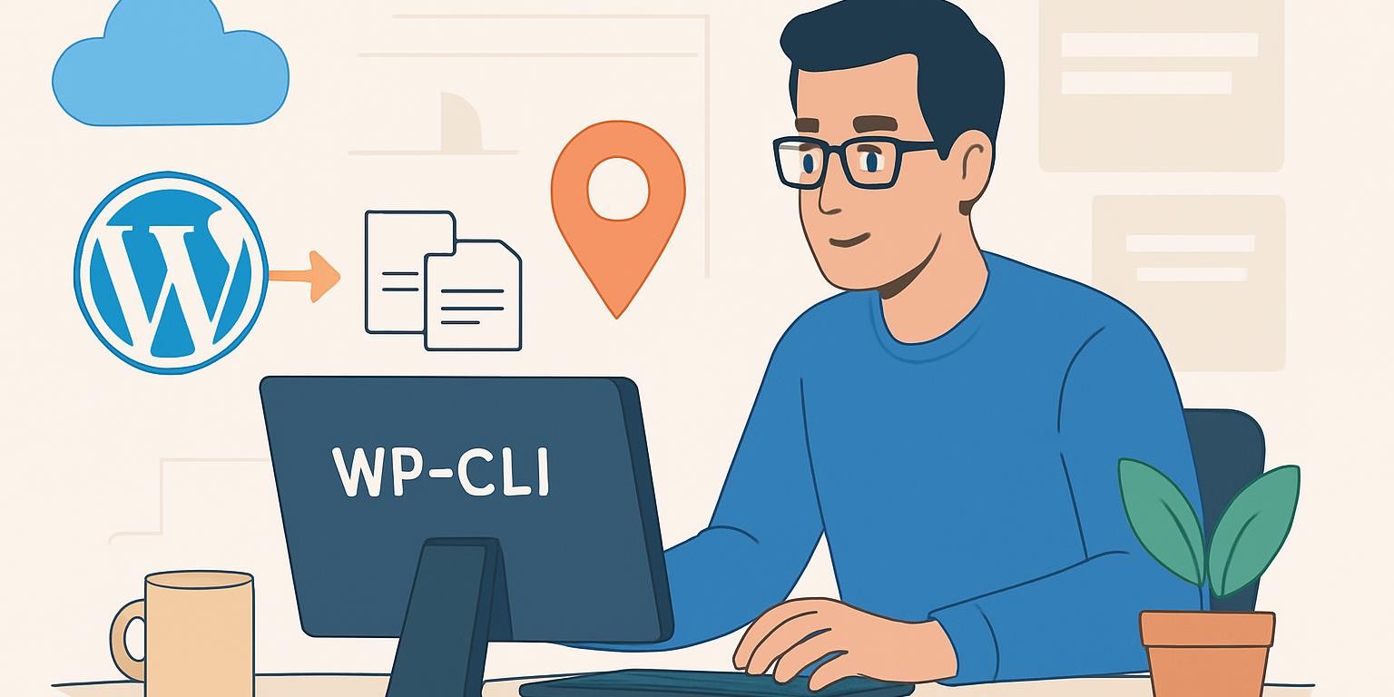 WordPress 搬家改網域:用 WP-CLI 安全執行搜尋取代與回復 WordPress 搬家改網域:用 WP-CLI 安全執行搜尋取代與回復